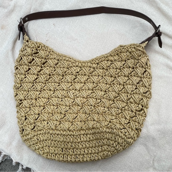 Straw Studios Handbags - Straw Studios Woven Shoulder bag